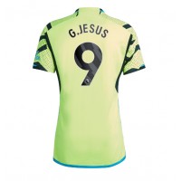 Koszulka piłkarska Arsenal Gabriel Jesus #9 Strój wyjazdowy 2023-24 tanio Krótki Rękaw